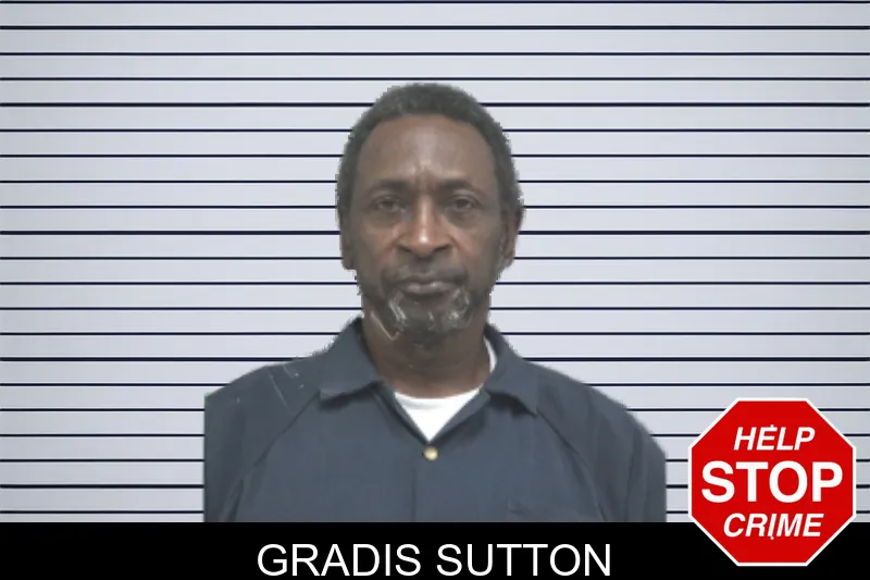 Gradis Sutton mugshot