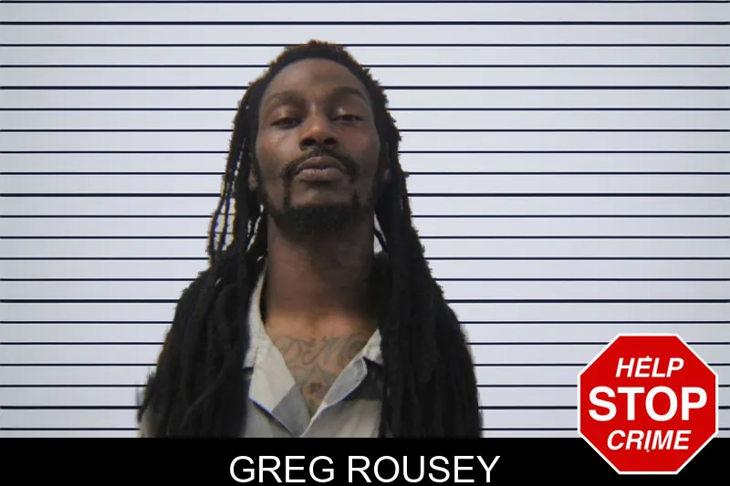 Greg Rousey mugshot