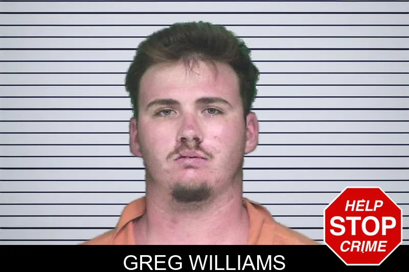 Greg Williams mugshot