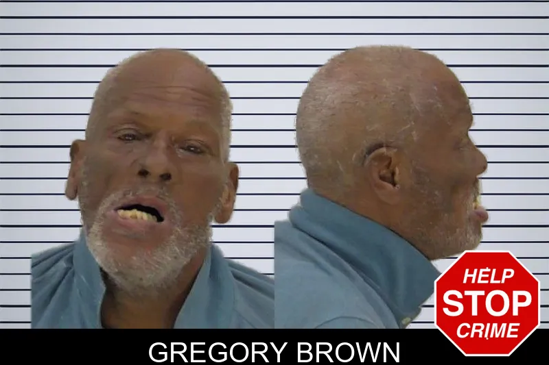 Gregory Brown mugshot