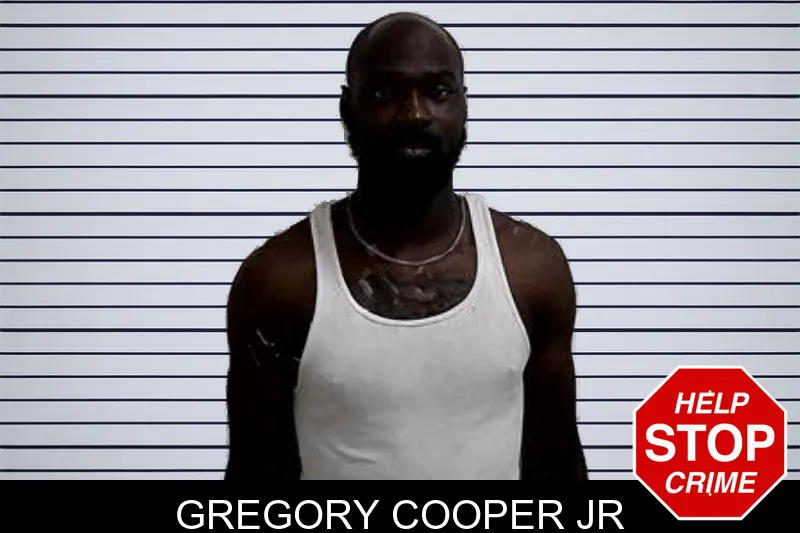 Gregory Cooper Jr mugshot