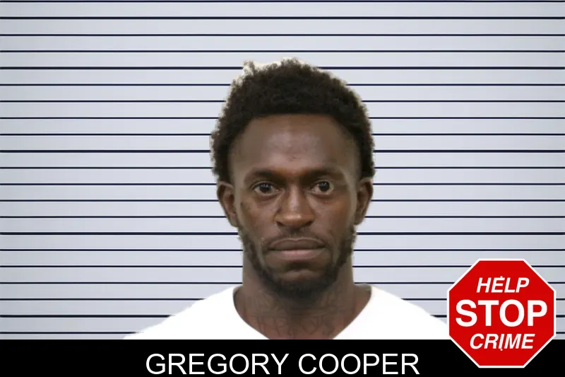 Gregory Cooper mugshot