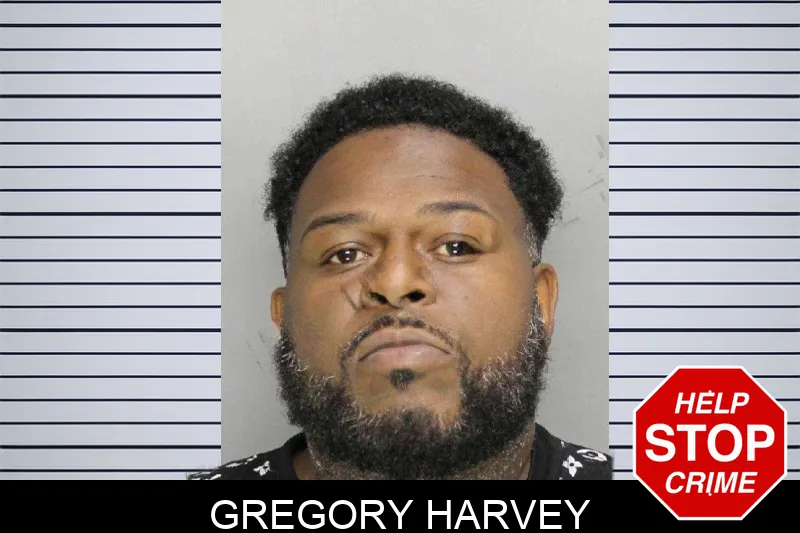 Gregory Harvey mugshot
