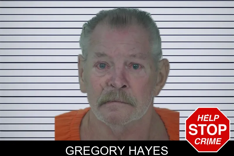 Gregory Hayes mugshot
