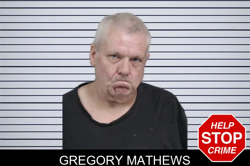 Gregory Mathews mugshot