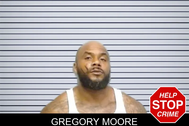 Gregory Moore mugshot