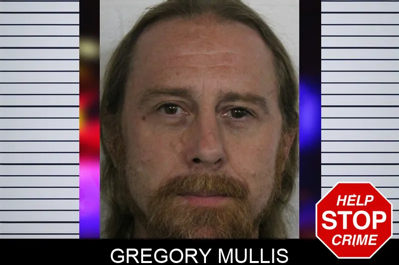 Gregory Mullis mugshot
