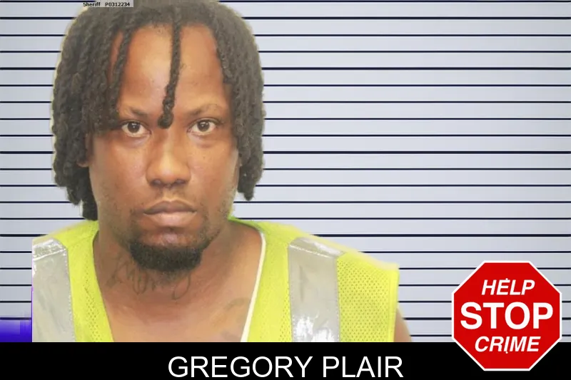 Gregory Plair mugshot