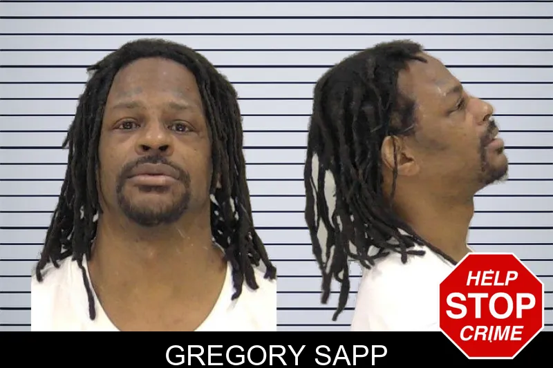 Gregory Sapp mugshot