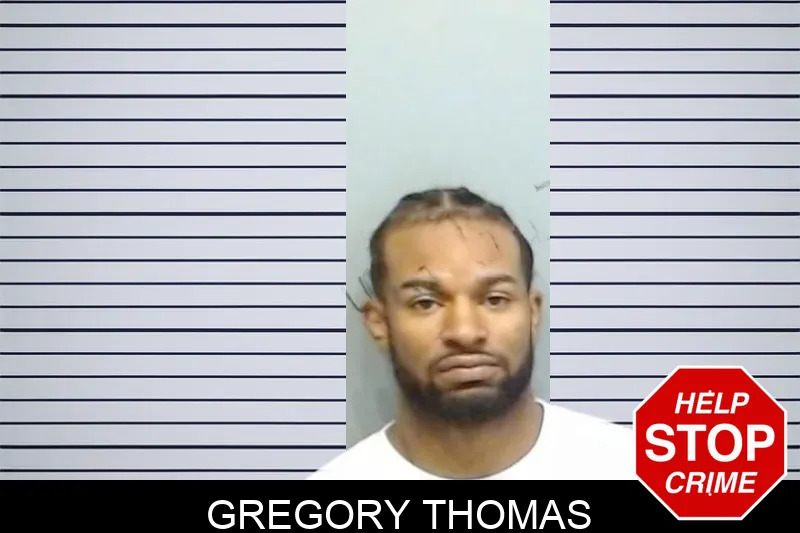 Gregory Thomas mugshot