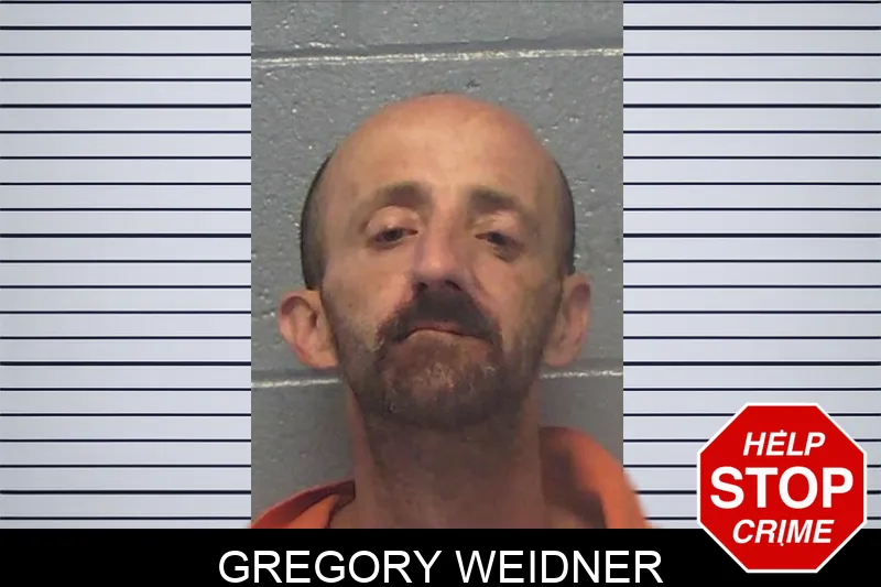 Gregory Weidner mugshot