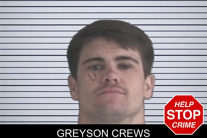 Greyson Crews mugshot