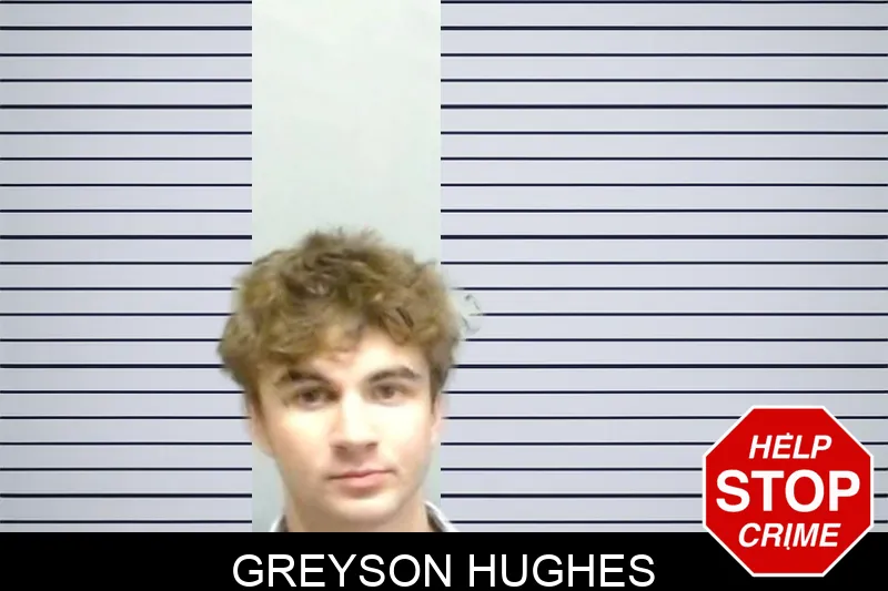 Greyson Hughes mugshot
