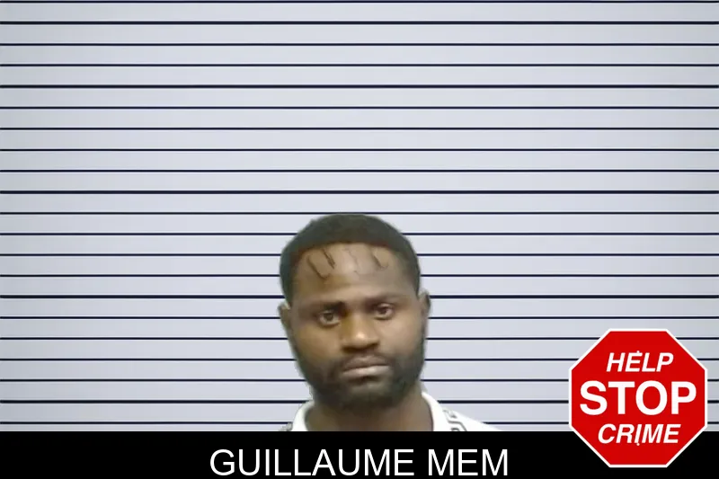 Guillaume Mem mugshot