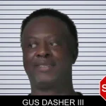 Gus Dasher III mugshot
