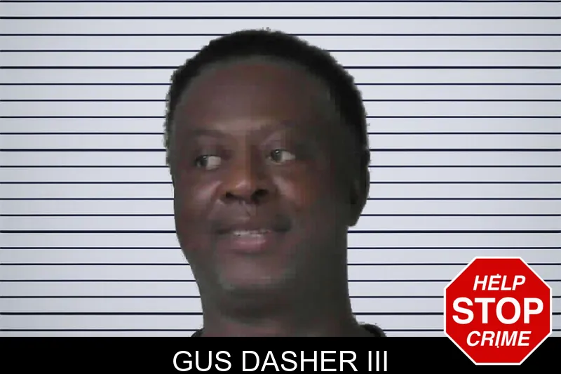Gus Dasher III mugshot
