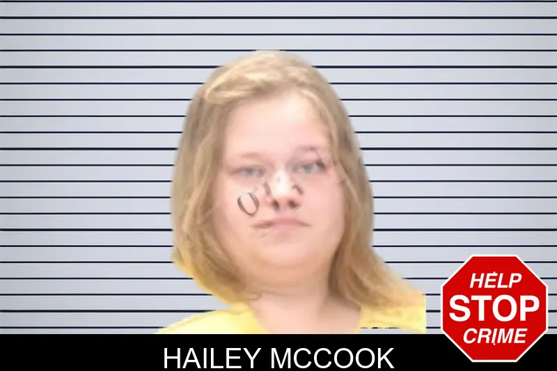 Hailey McCook mugshot
