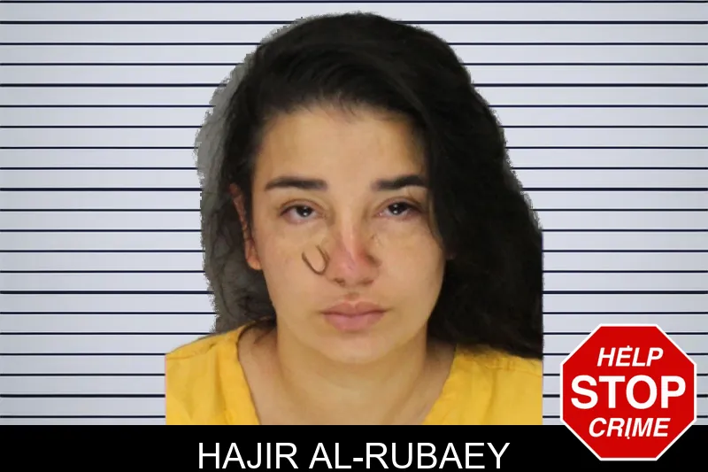 Hajir Al-Rubaey mugshot