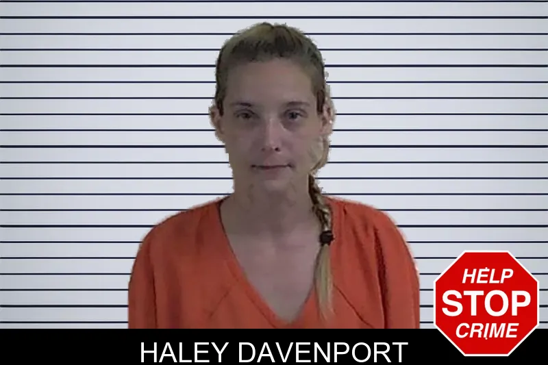 Haley Davenport mugshot