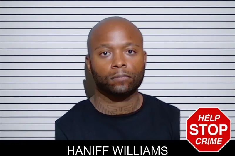 Haniff Williams mugshot