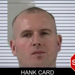 Hank Card mugshot