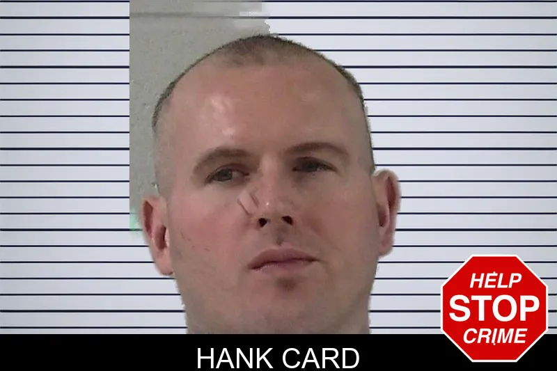 Hank Card mugshot