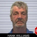 Hank Williams mugshot