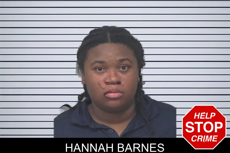 Hannah Barnes mugshot