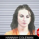 Hannah Coleman mugshot