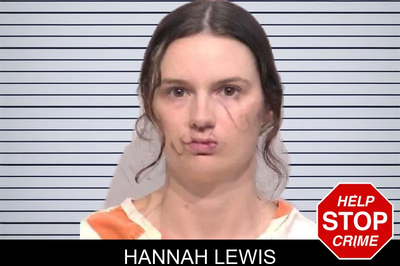 Hannah Lewis mugshot
