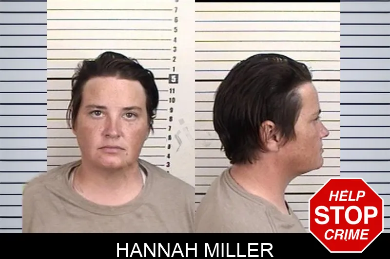 Hannah Miller mugshot