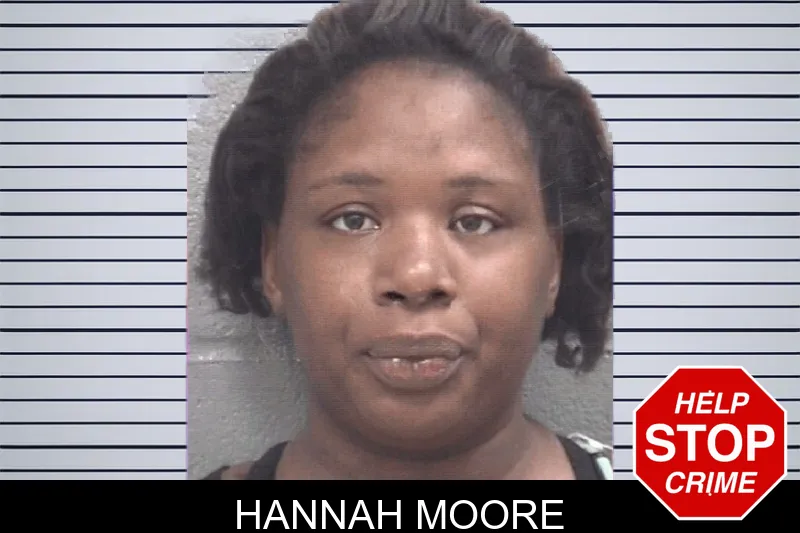Hannah Moore mugshot