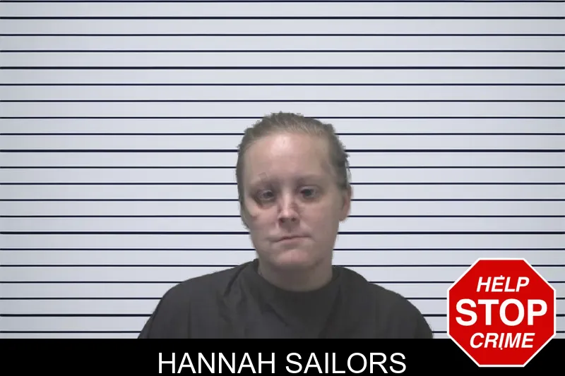 Hannah Sailors mugshot