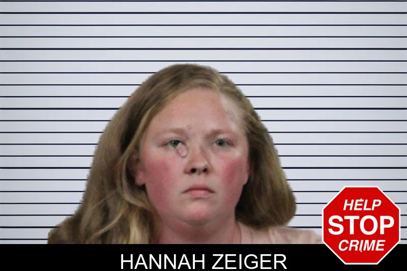 Hannah Zeiger mugshot