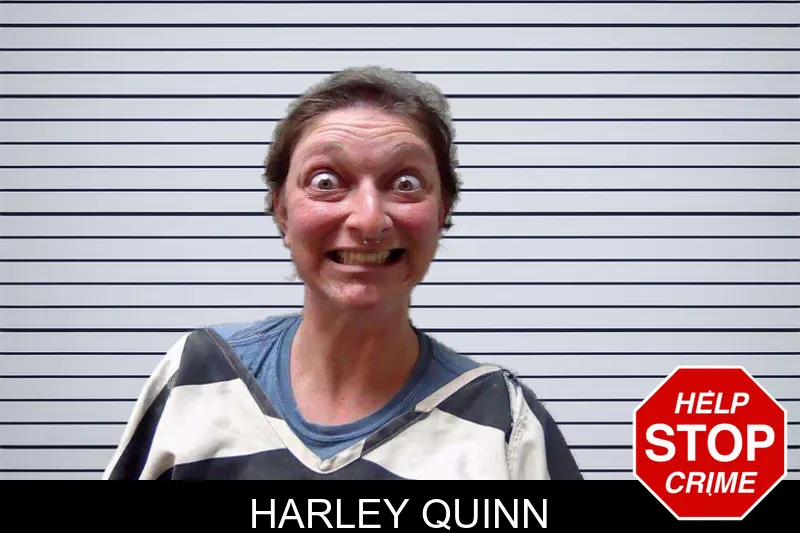 Harley Quinn mugshot