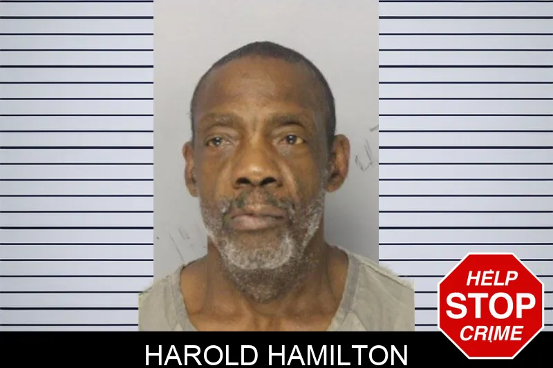 Harold Hamilton mugshot
