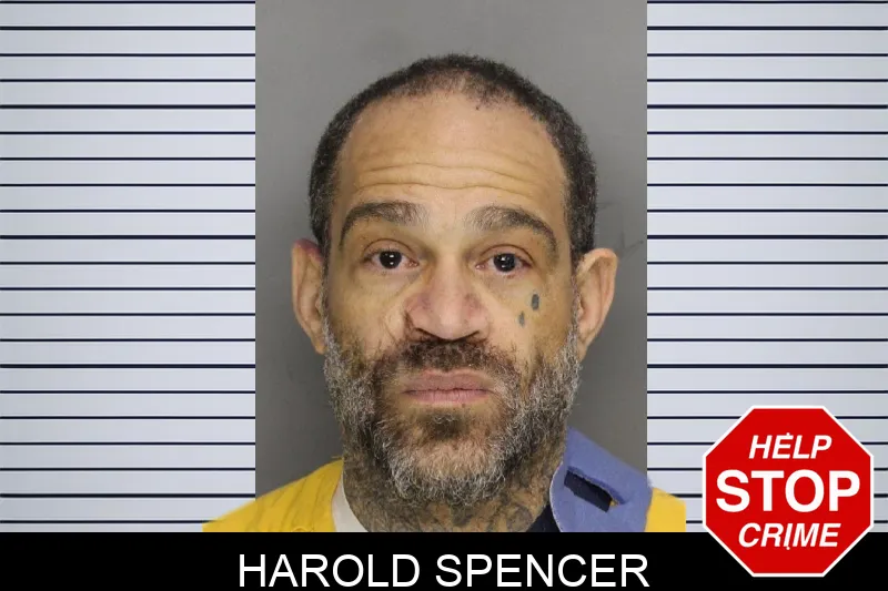 Harold Spencer mugshot