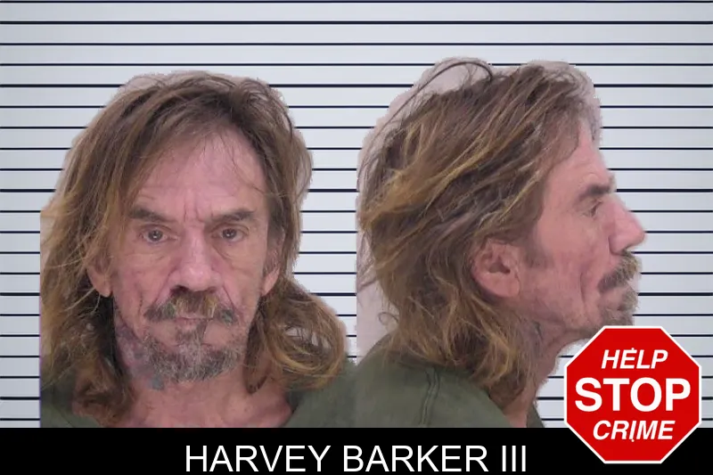 Harvey Barker III mugshot