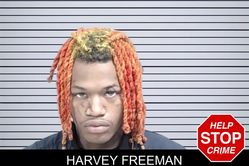 Harvey Freeman mugshot