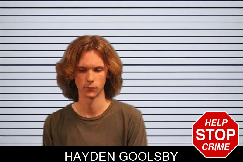 Hayden Goolsby mugshot