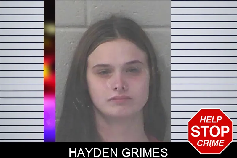 Hayden Grimes mugshot