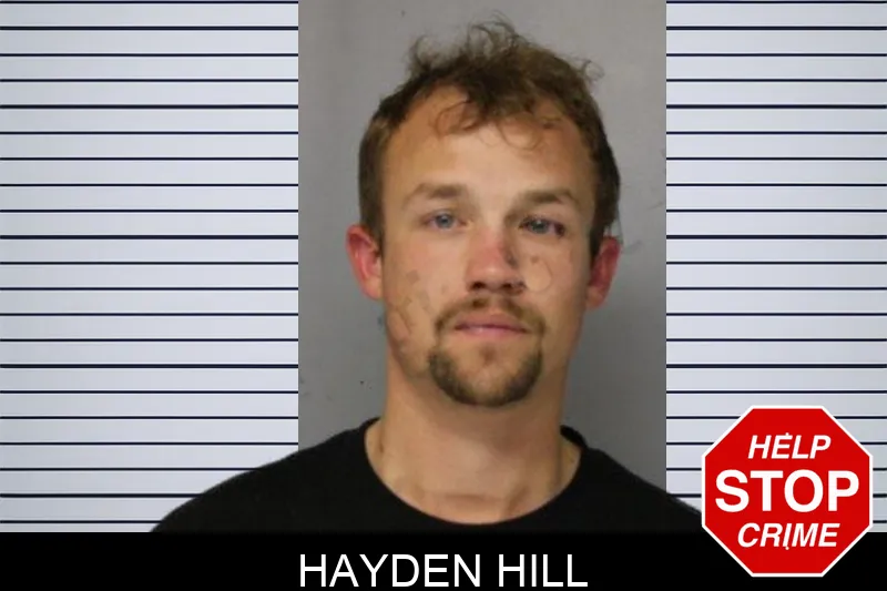 Hayden Hill mugshot
