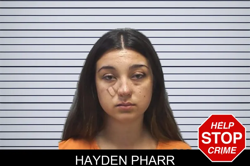 Hayden Pharr mugshot