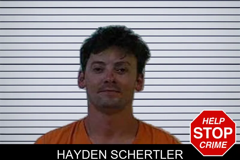 Hayden Schertler mugshot