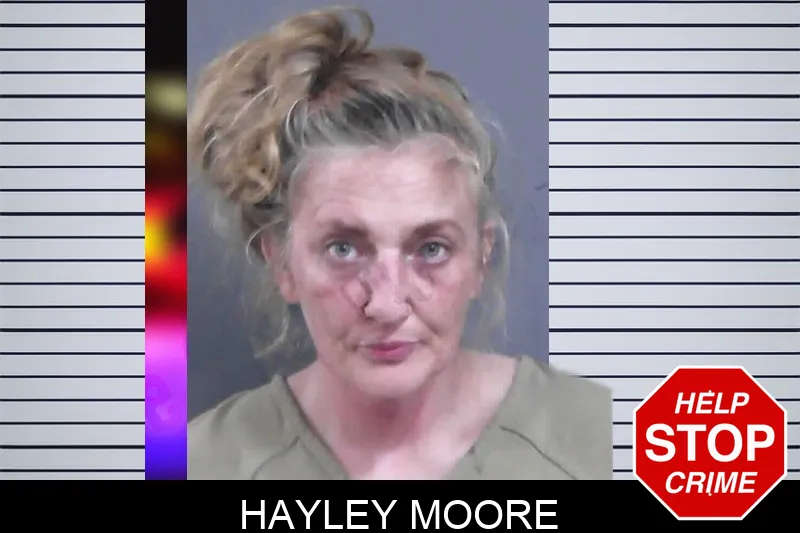 Hayley Moore mugshot