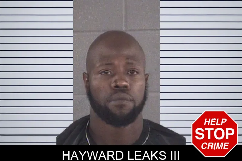 Hayward Leaks III mugshot