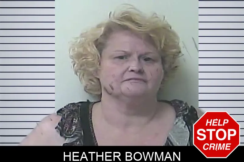 Heather Bowman mugshot