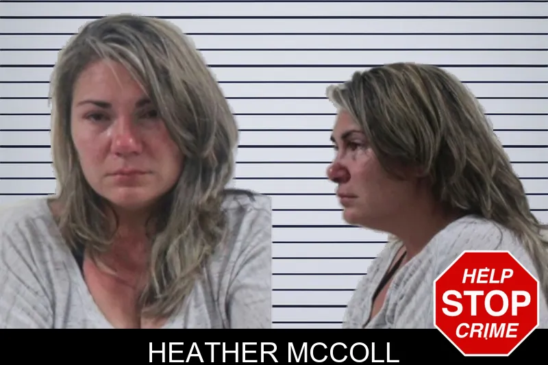 Heather McColl mugshot