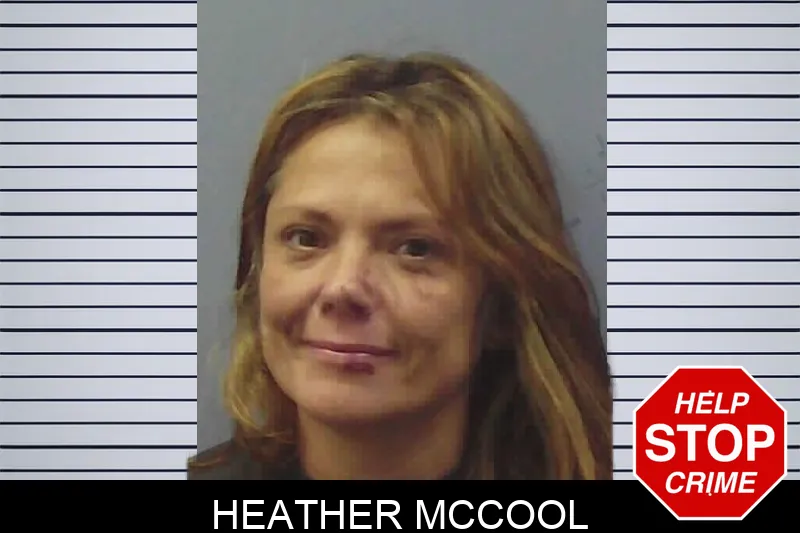 Heather McCool mugshot