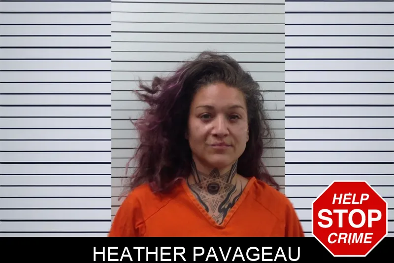 Heather Pavageau mugshot